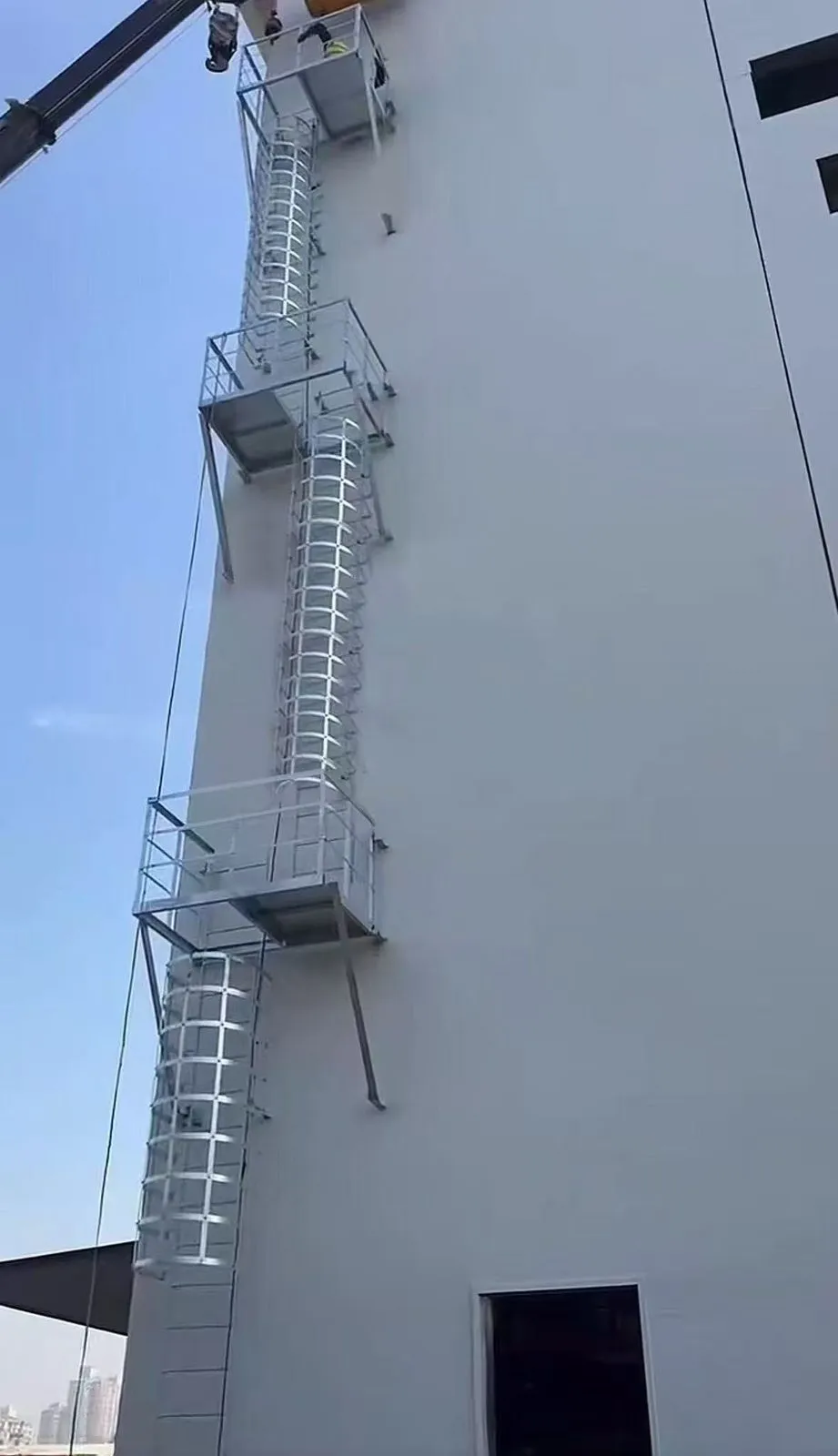 Wall mounted fixed ladder installation near me