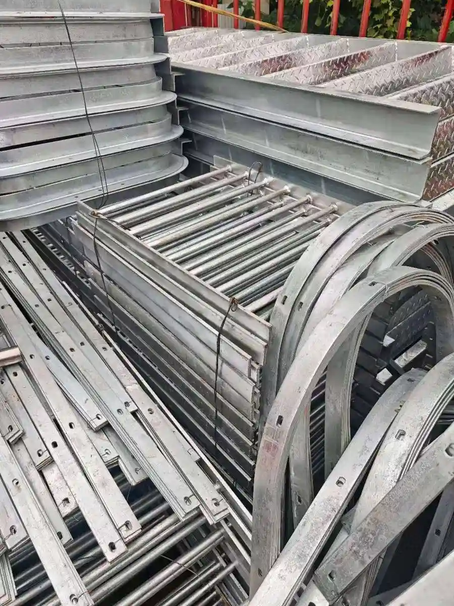 Dengtai fixed ladders installed at industrial facilities