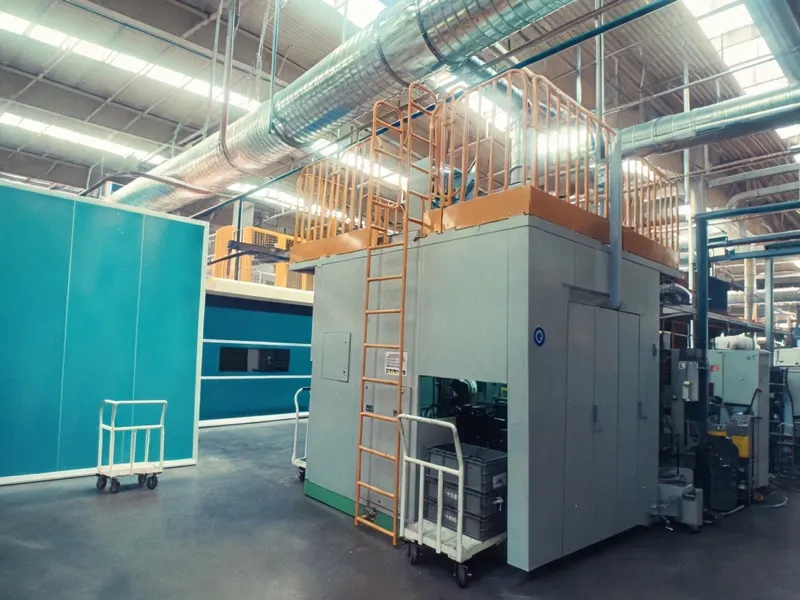 Dengtai Fixed ladder without cage — factory installation — factory installation